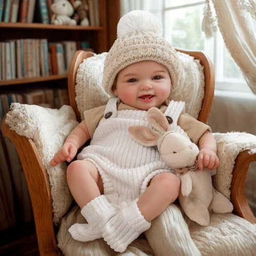 BABESIDE Lifelike Reborn Baby Dolls Mia - 17 Inch Realistic-Newborn Baby Doll Girl Handmade Real Life Baby Dolls with Clothes and Toy Accessories Gift for Kids Age 3+ | Amazon (US)