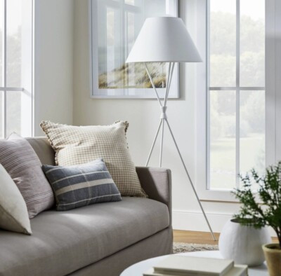 Threshold x Studio McGee White Tripod Floor Lamp  | eBay | eBay US