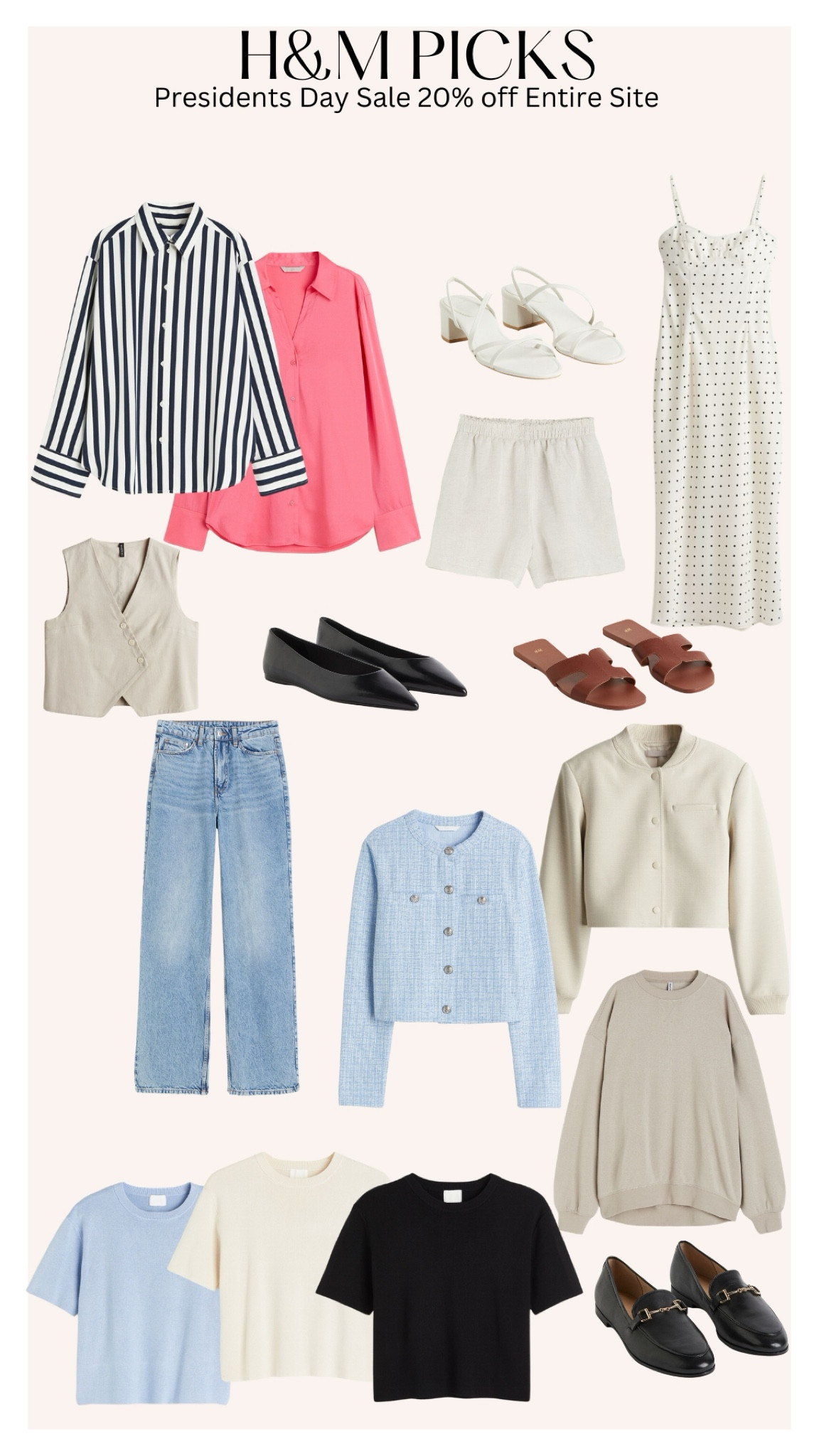 Presidents Day Sale‼️at H&M. 20% off Entire Website!

#LTKworkwear #LTKSpringSale #LTKsalealert