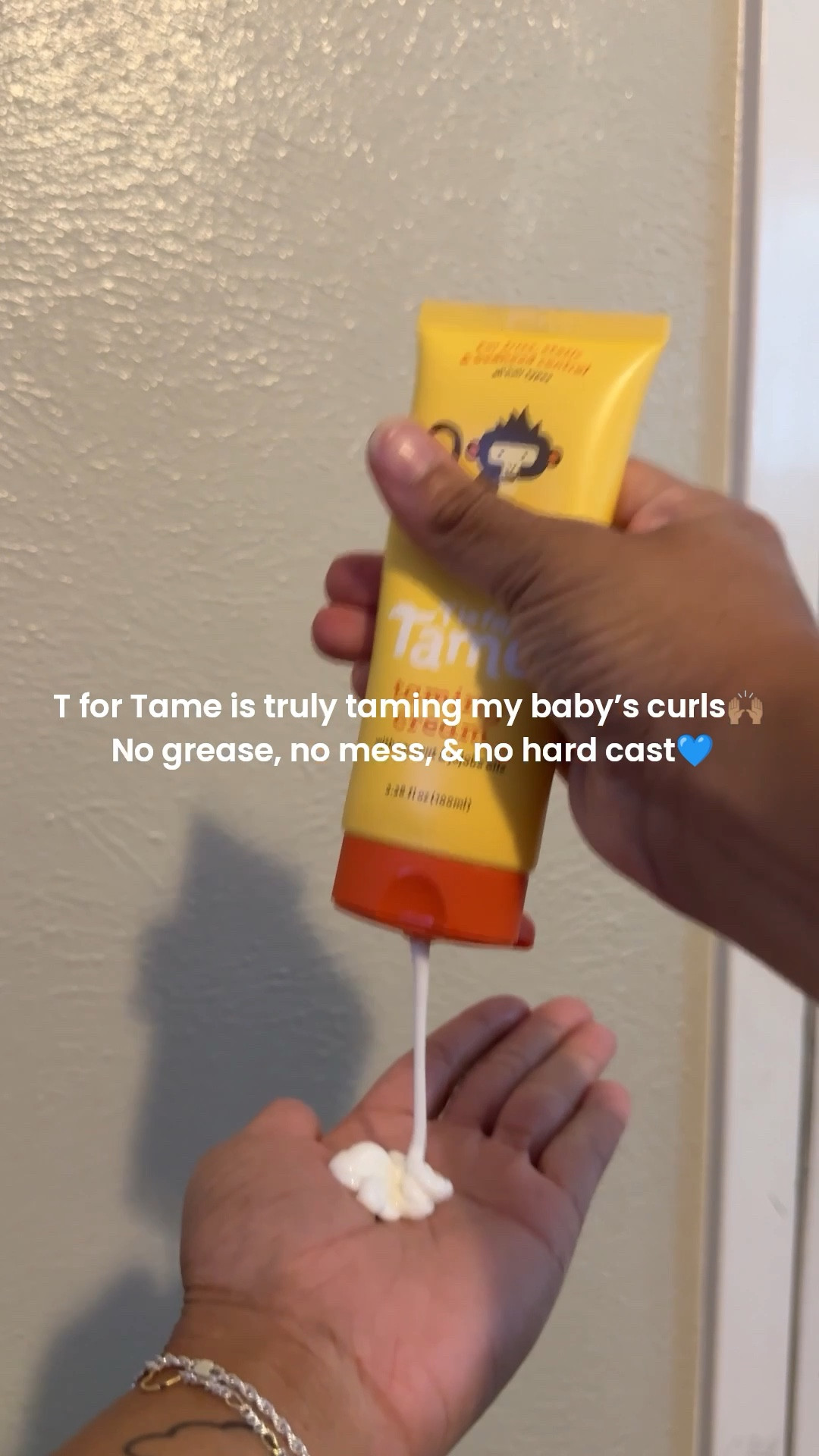 T for Tame did that!  I loved the packaging, love that it didn’t have an insane amount of perfumes, and love that it’s not super greasy.  The gel wand works on adult hair too, I tried it out on my mom bun which is still slaying after being in this Texas heat!  10/10 recommend! #tisfortame #simplymadisynn #MomHack #Kidshaircare #veganbeauty #LTKFamily 

#LTKBeauty #LTKKids #LTKFamily
