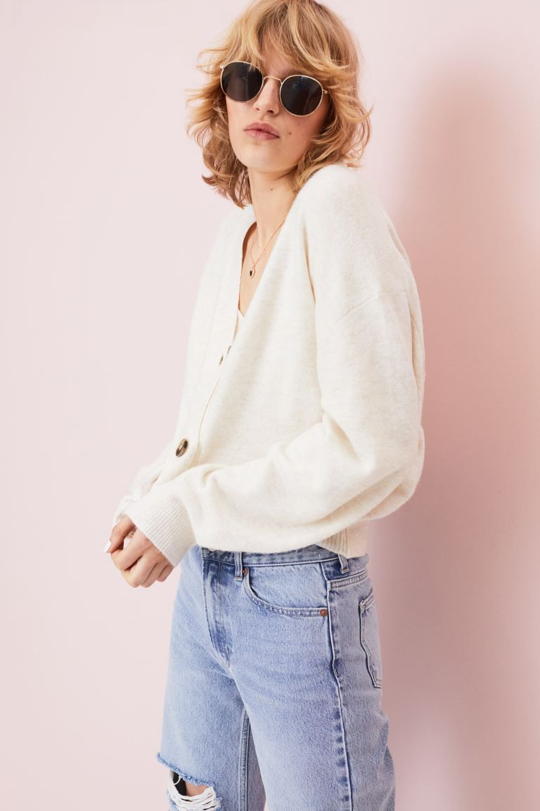 V-neck cardigan | H&M (UK, MY, IN, SG, PH, TW, HK)