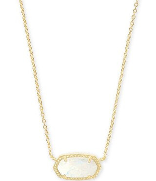 Elisa 14K Gold-Plated Pendant Necklace | Dillard's