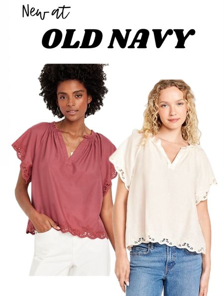 How perfect is the new eyelet top from Old Navy! Love the colors and the fit!

#LTKFindsUnder50 #LTKOver40 #LTKStyleTip