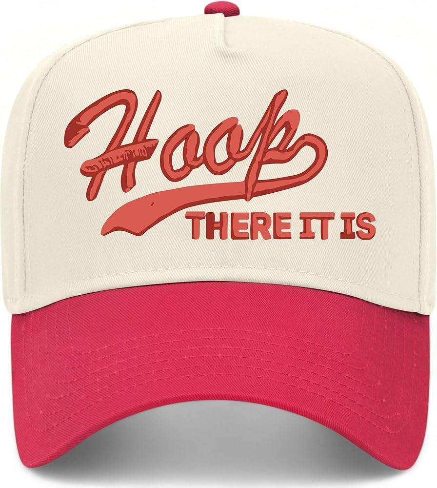 Hoop Season Trucker Hats | Premium Basketball Themed Vintage Trucker Hat with Adjustable Snapback... | Amazon (US)