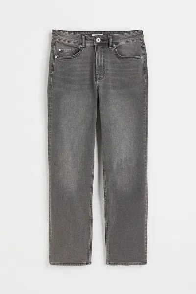 Straight Regular Ankle Jeans | H&M (US)