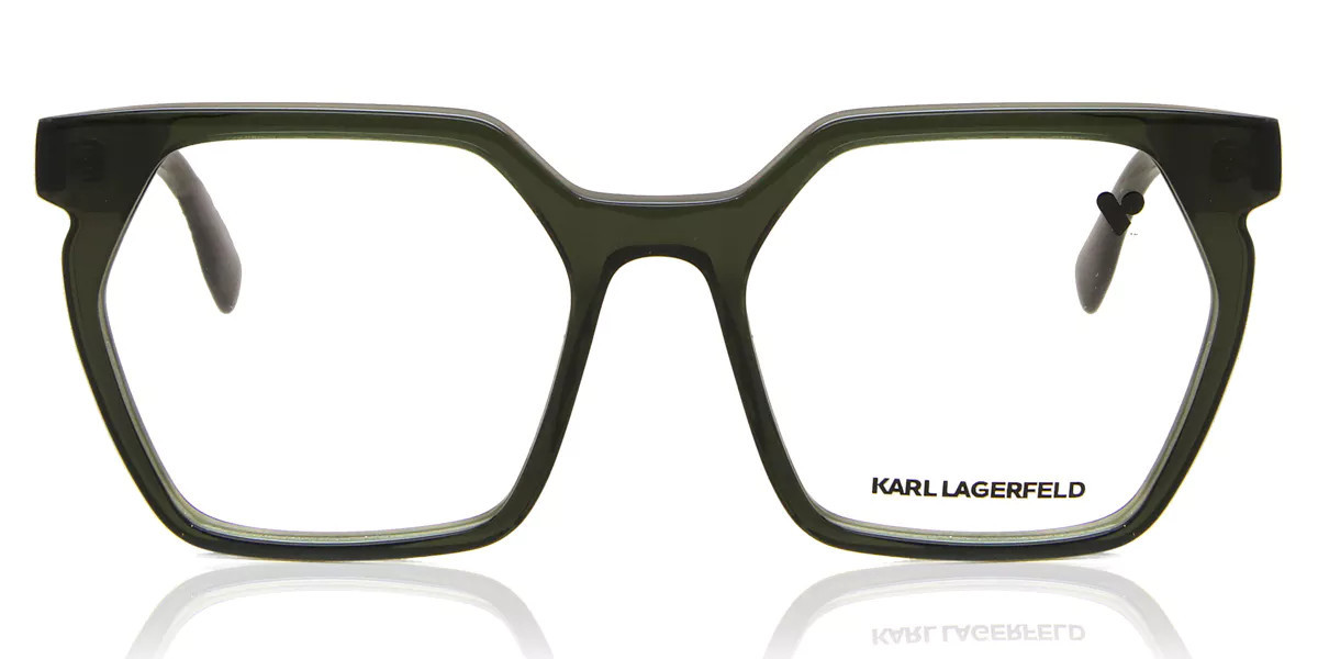 Karl Lagerfeld KL6093 275 Women’s Glasses Green Size 54 - Free Lenses - HSA/FSA Insurance - Blue Light Block Available | SmartBuyGlasses Global
