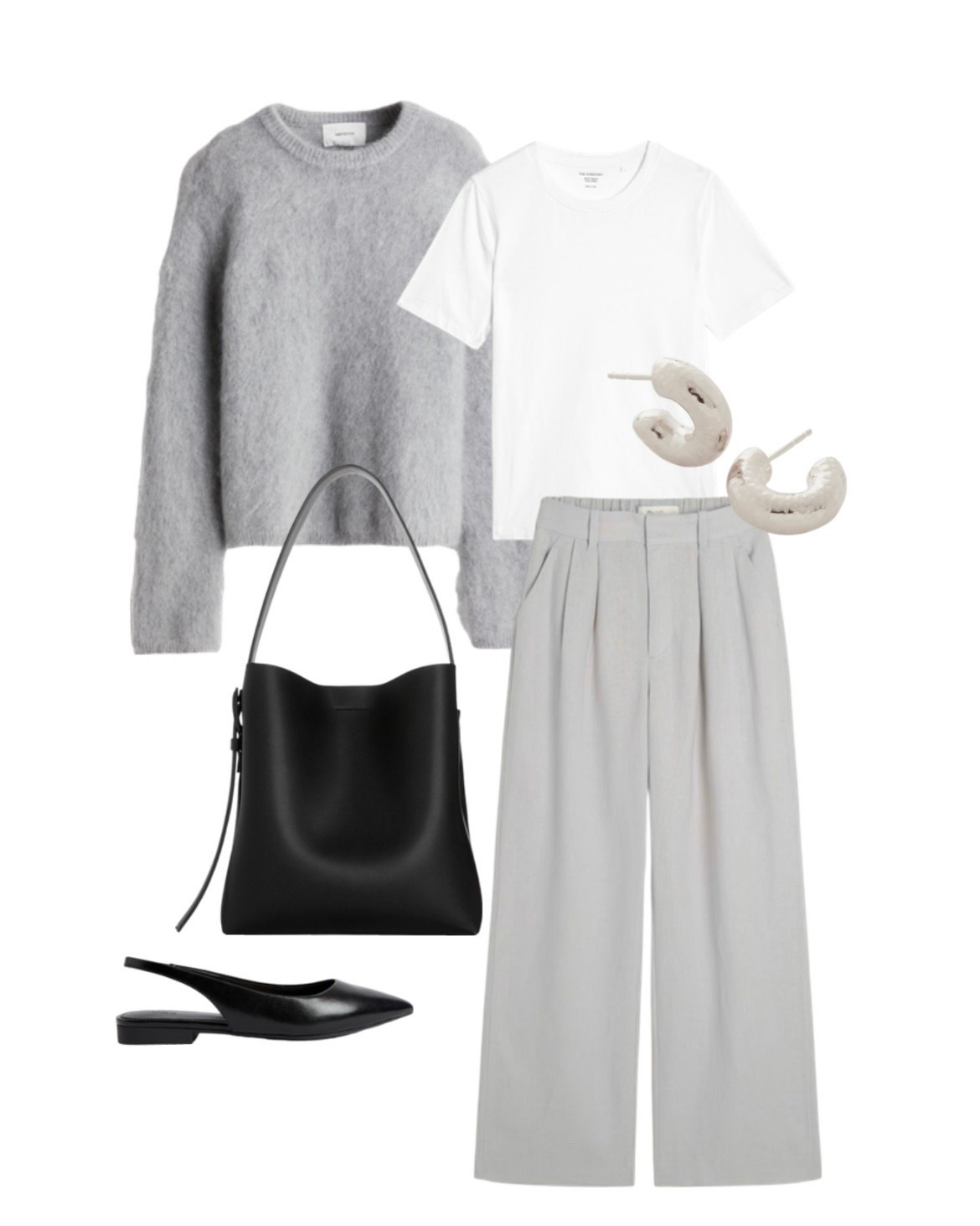 Monochrome grey workwear outfit for spring office days 

Asos design, arket, H&M

#LTKuk #LTKspring #LTKworkwear