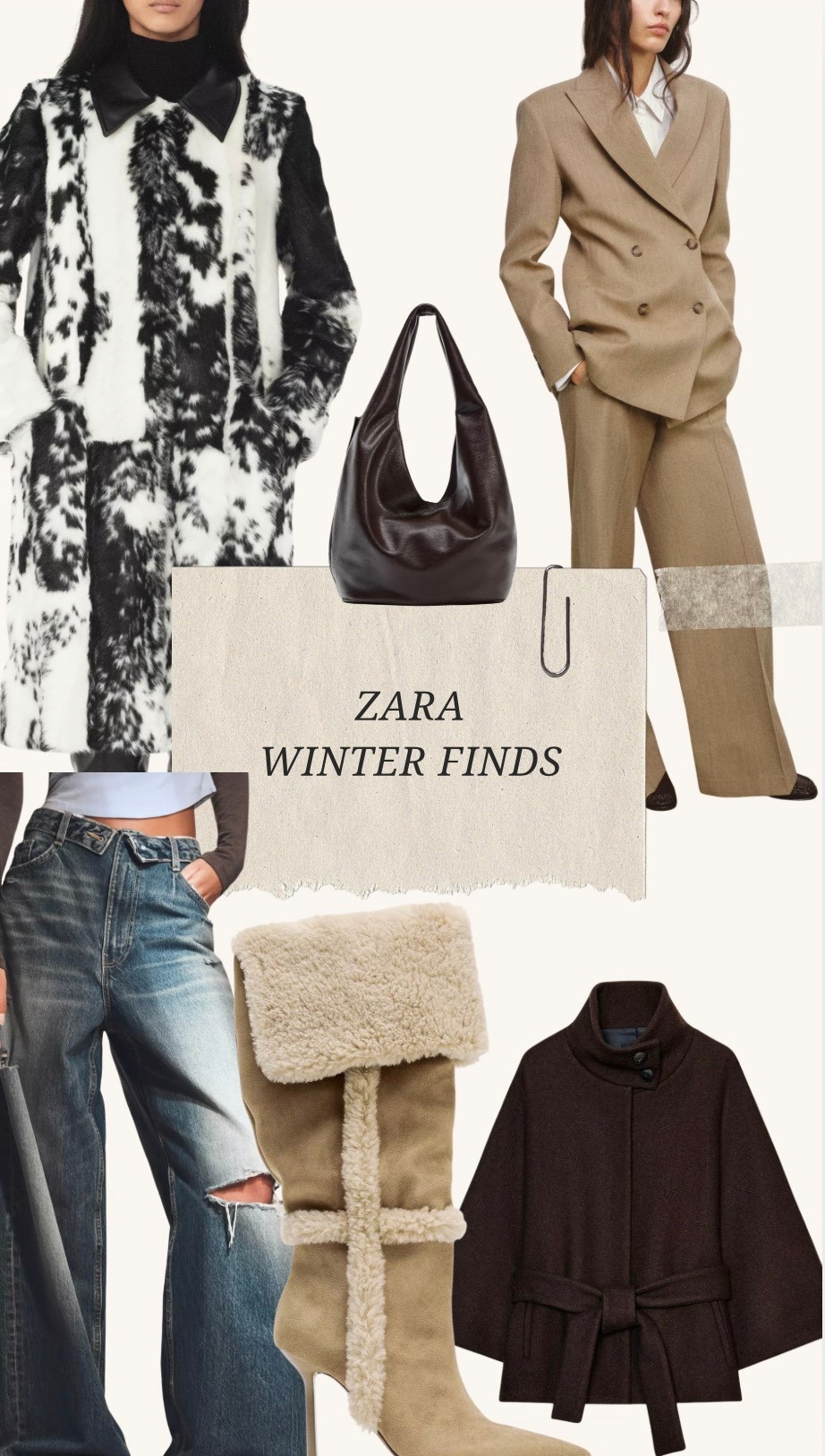 Zara Winter clothing im loving so far! From coats to knit sweaters to furry boots and high waist jeans! Shop before it’s gone 

#LTKSeasonal #LTKootd #LTKFindsUnder100