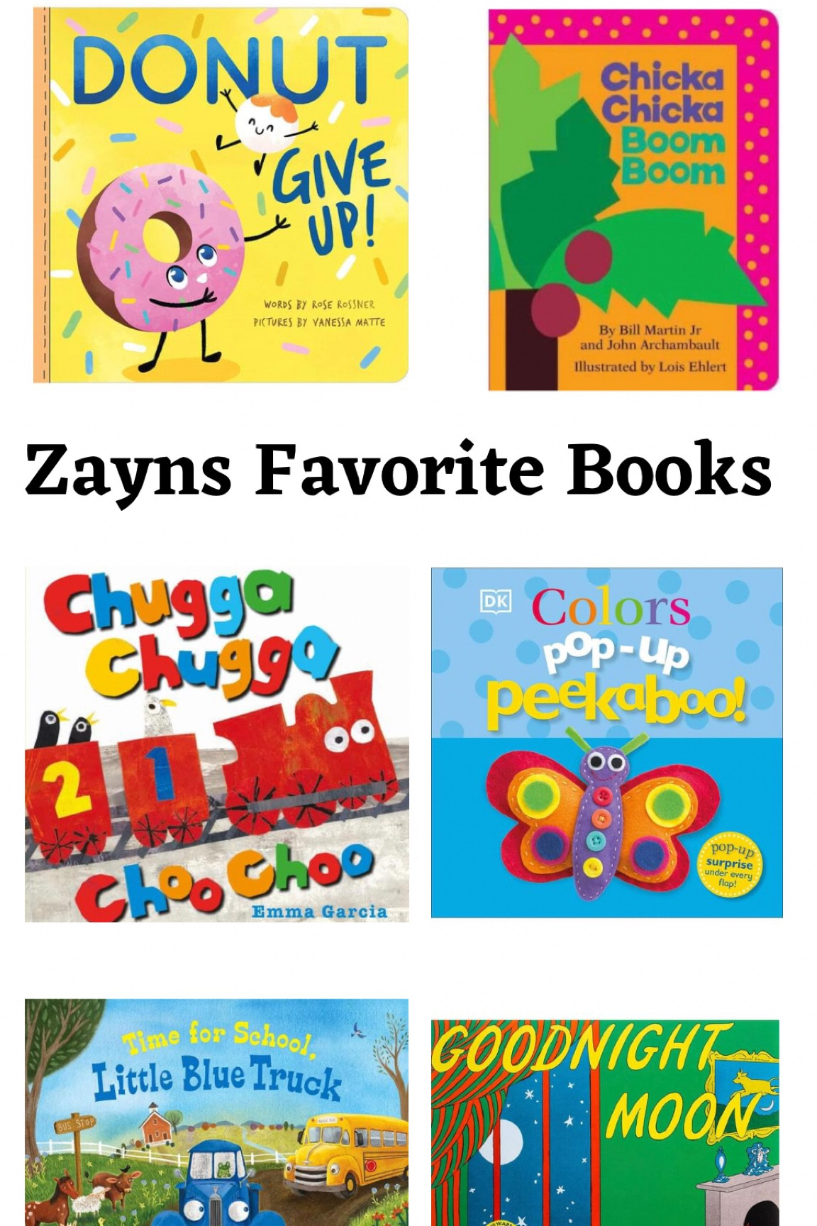 These are a few of the books we reach for when we want to read to Zayn! 

#LTKunder50 #LTKGiftGuide #LTKfamily