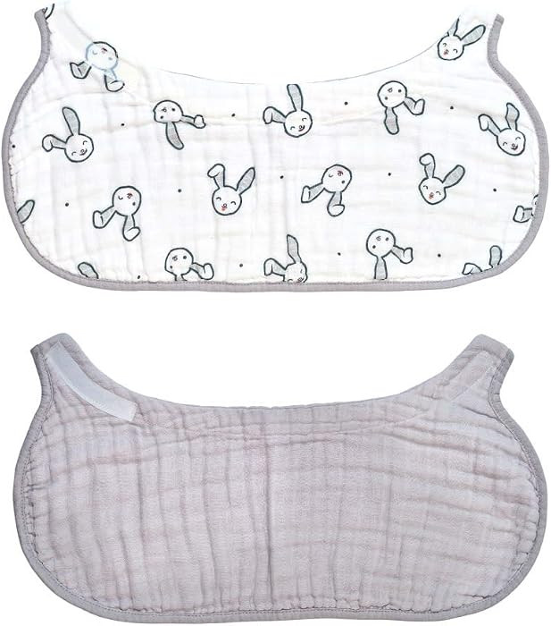 Kiinde 2-in-1 Non-Slip Burp Cloth and Bib for Baby, Toddler | Amazon (US)