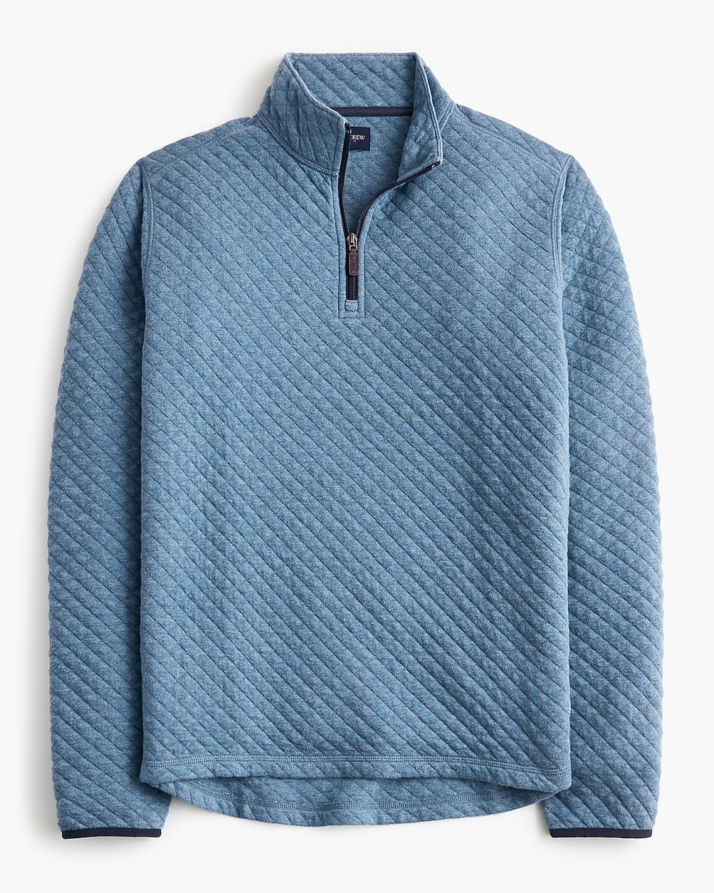 Quilted quarter-zip | J.Crew Factory