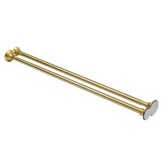 Utopia Alley Adjustable 72 in. Double Shower Curtain Tension Rods - Rust-Proof Aluminum with Rubb... | The Home Depot