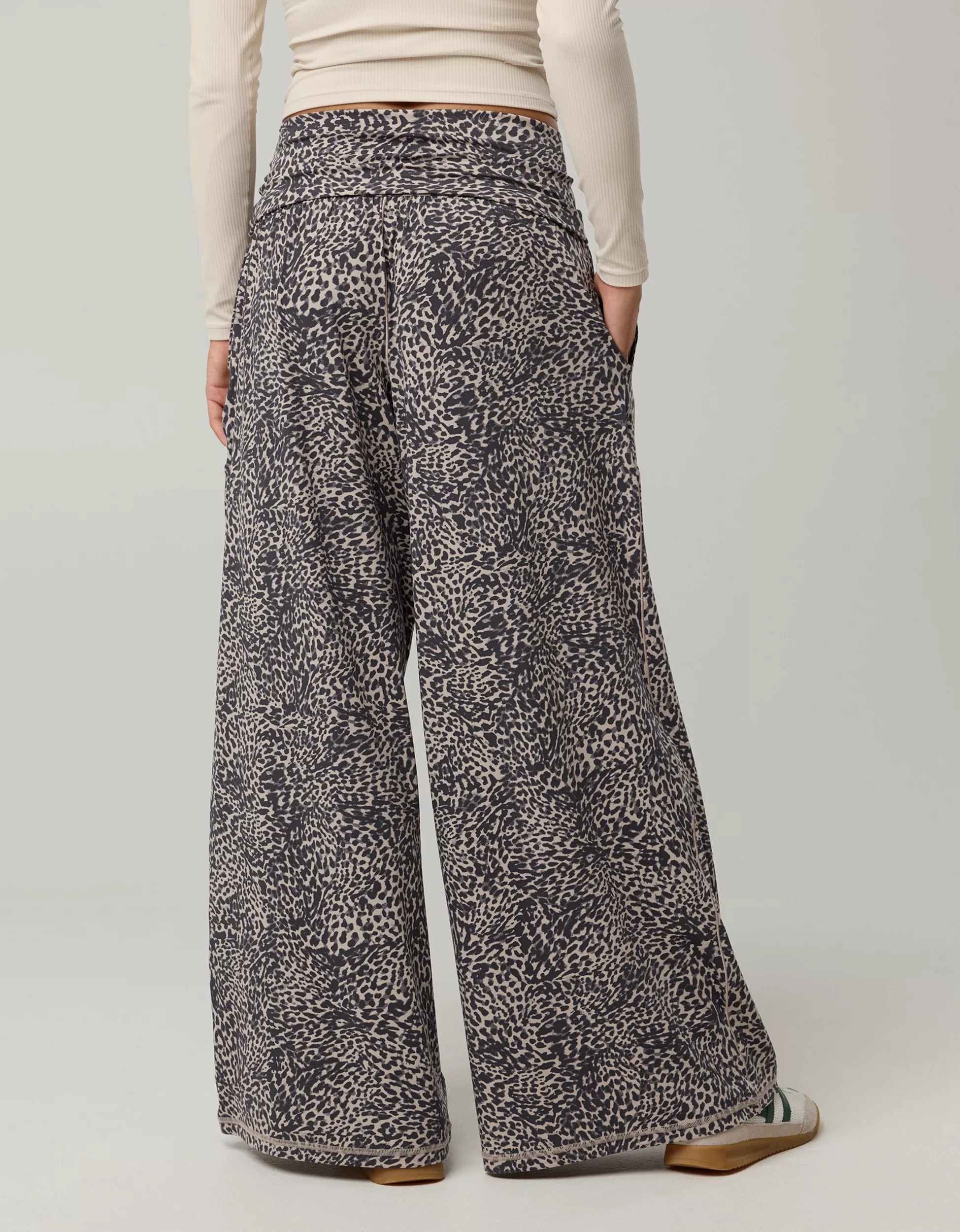 OFFLINE By Aerie Real Me Foldover Super Wide Leg Pant | Aerie