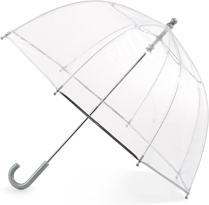 totes Adult and Kids Clear Bubble Umbrella with Dome Canopy, Lightweight Design, Wind and Rain Pr... | Amazon (US)