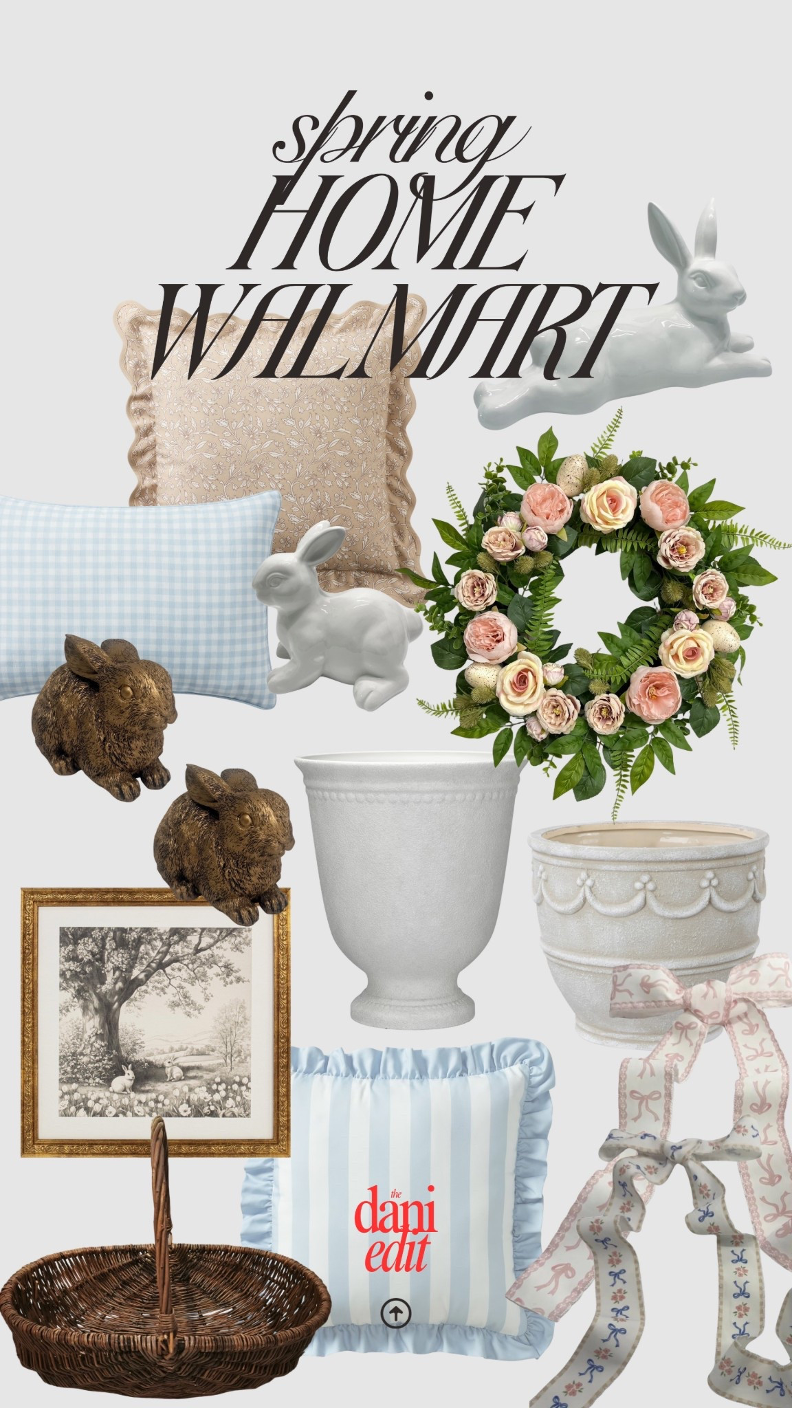 Spring Home decor at Walmart — these are such pretty finds, literally adding everything to cart ! So good for Easter too! 🌷🐇☀️

#LTKSeasonal #LTKHome #LTKmomlife