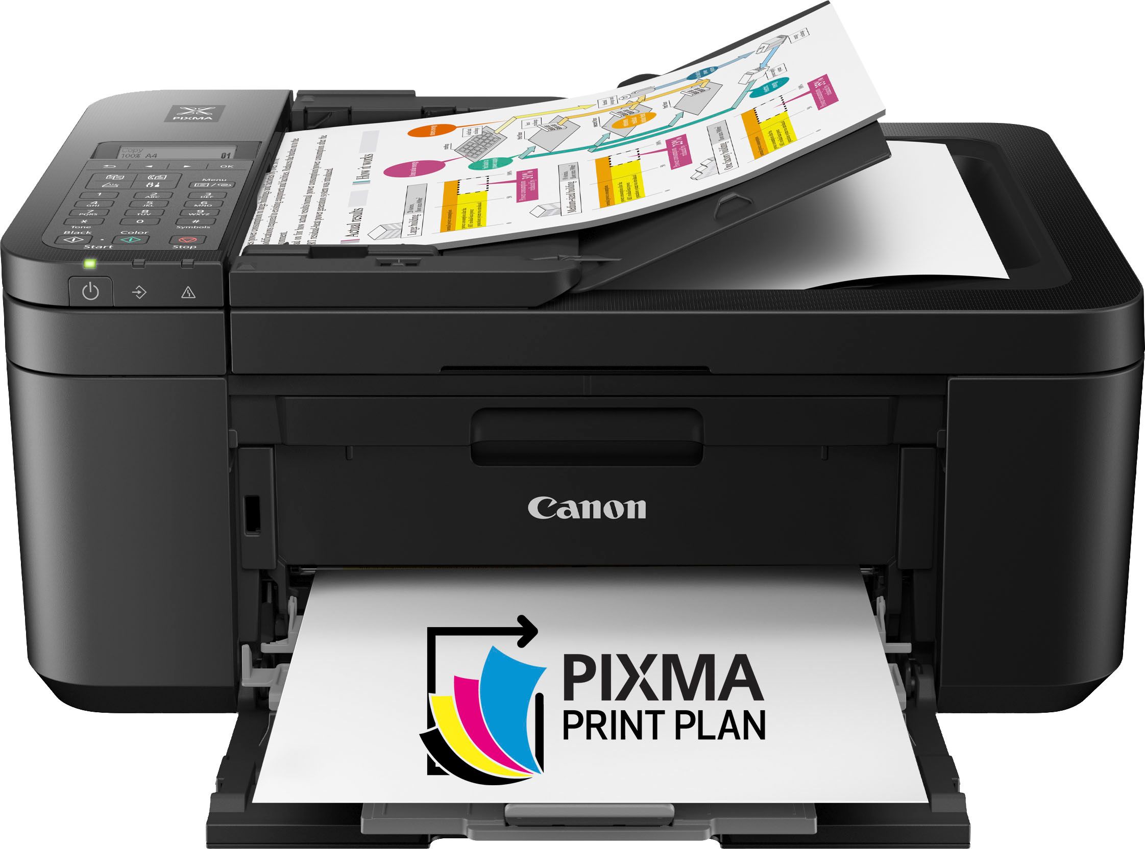 Canon PIXMA TR4720 Wireless All-In-One Inkjet Printer Black 5074C002 - Best Buy | Best Buy U.S.
