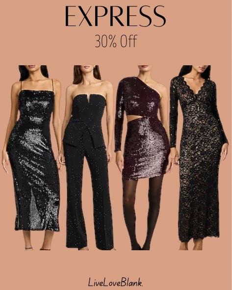 Express Evening looks 30% off
Holiday party outfit ideas 

#LTKHoliday #LTKSeasonal #LTKSaleAlert