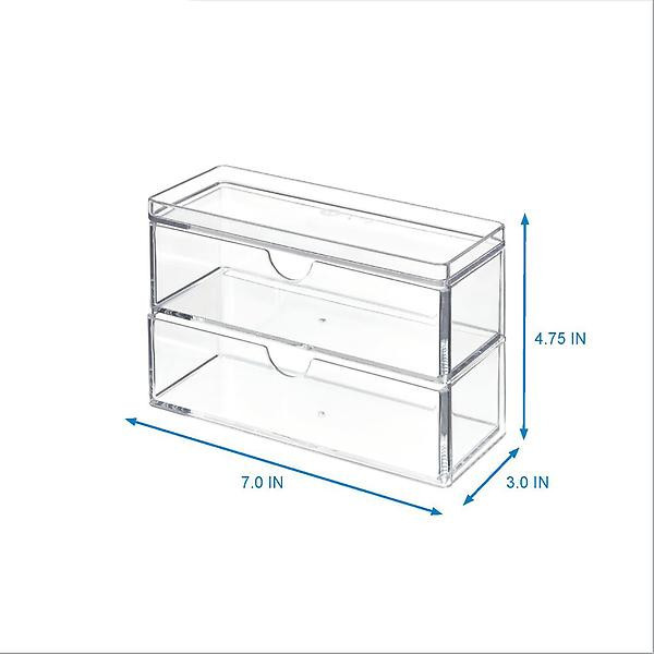 The Home Edit by iDesign Mini 2-Drawer Organizer | The Container Store
