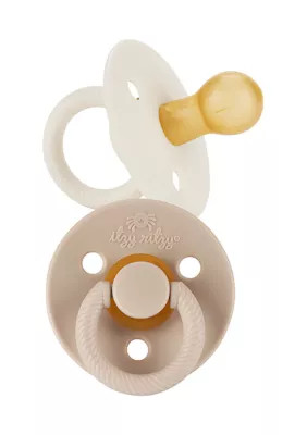 Itzy Ritzy Kids Baby Natural Rubber Pacifier - Set of 2 | Belk
