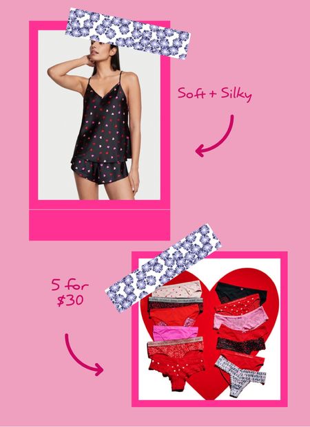 Valentine gift ideas : lingerie and pajamas. Valentinesday 

#LTKGiftGuide #LTKsalealert #LTKSeasonal