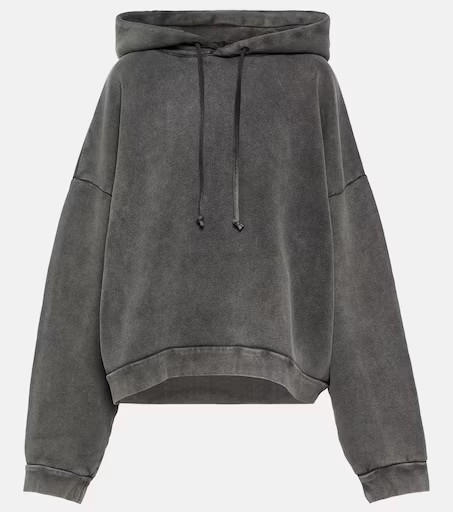 Cropped cotton hoodie | Mytheresa (US/CA)