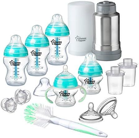Tommee Tippee Advanced Anti-Colic Newborn Baby Bottle Feeding Gift Set, Heat Sensing Technology, ... | Amazon (US)
