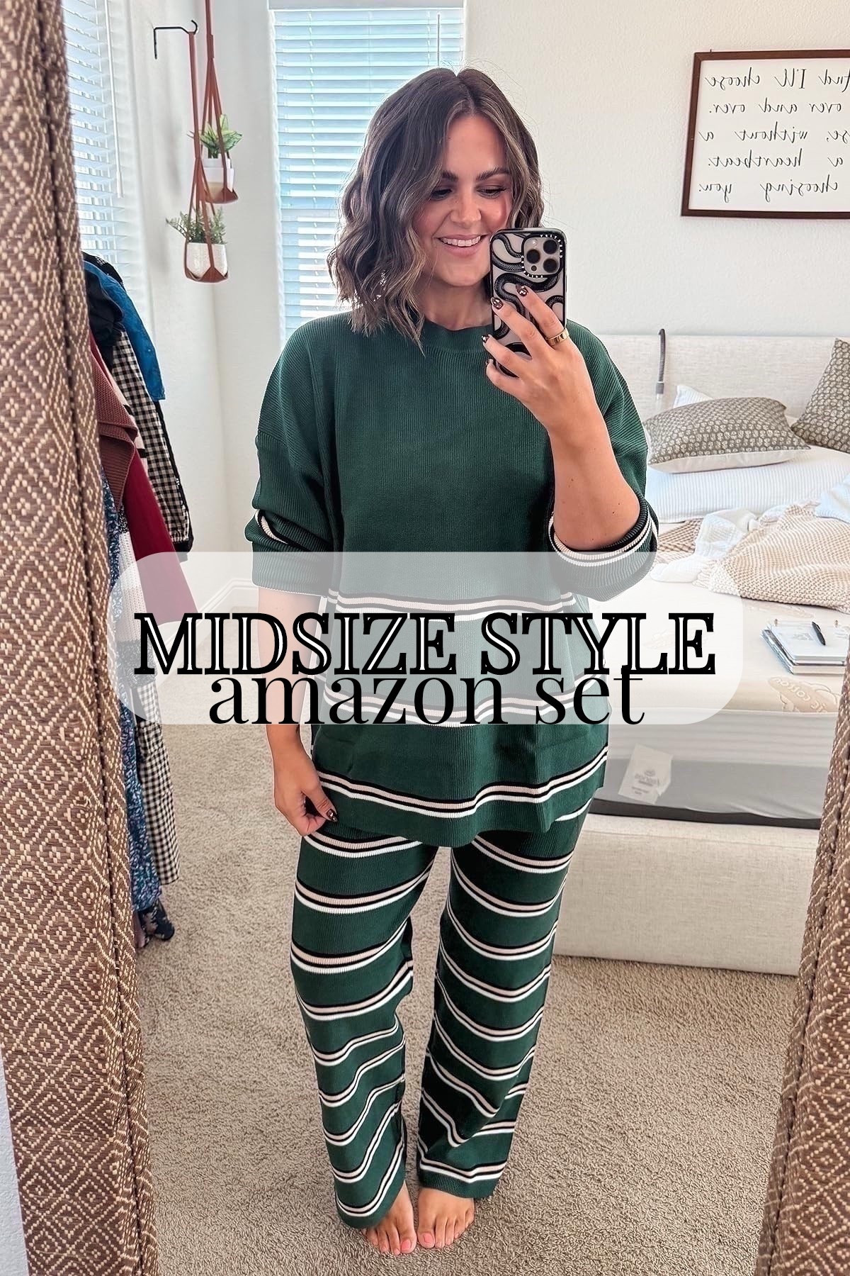 Amazon two piece set under $50 // wearing an XL

amazon two piece set, striped set, matching set, amazon striped green set, loungewear, casual style, California, Courtney Hamilton

#LTKMidsize