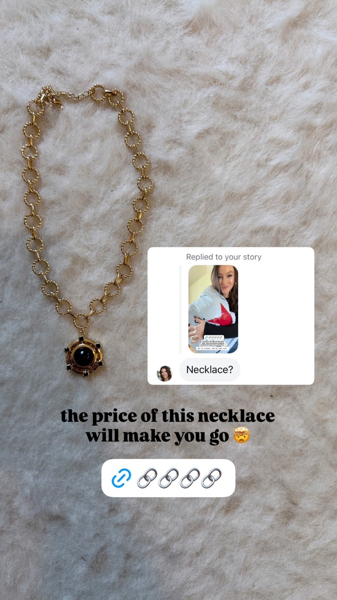 the price of this necklace will make you go 🤯