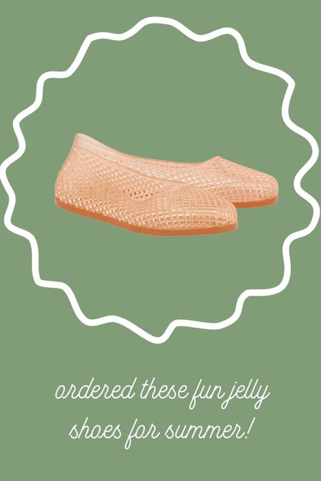 This brand makes my favorite jelly sandals (also linked) for summer, so just ordered these jelly flats! I size up one in this brand— normally wear a size 8 and get a 39 in these

#LTKShoeCrush #LTKSeasonal #LTKTravel