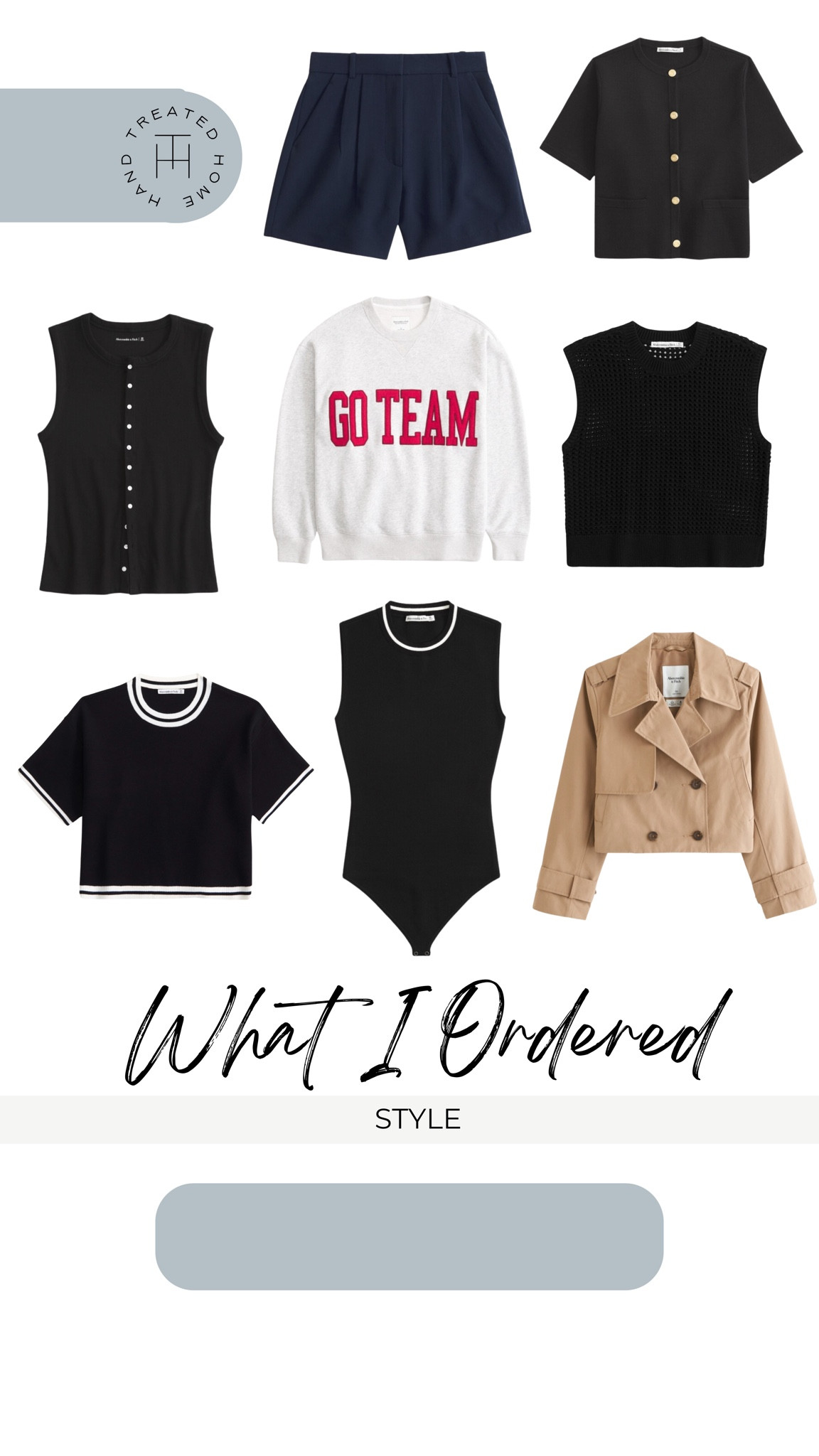 My recent Abercrombie order, everything is 15% off this weekend! 

Fall style, fall wardrobe, fall capsule wardrobe 

#LTKFindsUnder50 #LTKFindsUnder100