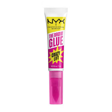 NYX Professional Makeup The Brow Glue Crazy Lift, One Size, White | JCPenney