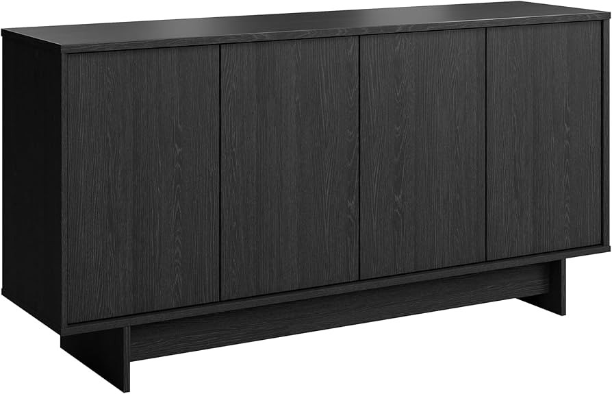 Prepac Black Oak Finnley Sideboard Cabinet Buffet Cabinet with Storage Accent Cabinet for Living ... | Amazon (CA)