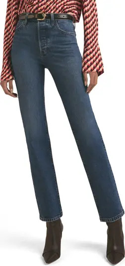 Favorite Daughter The Valentina High Waist Straight Leg Jeans | Nordstrom | Nordstrom