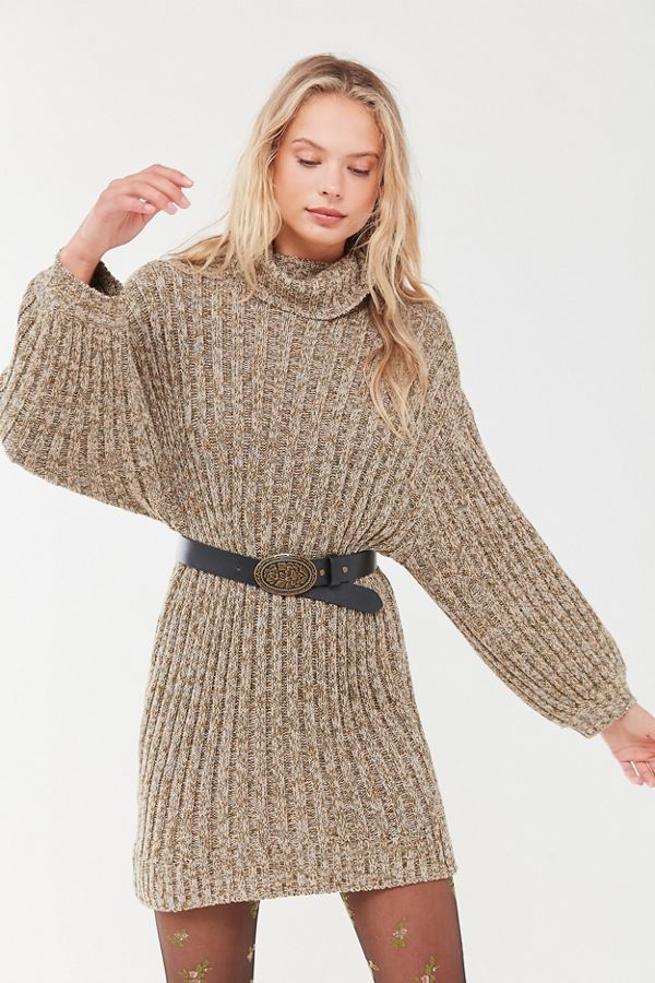 UO Jill Turtleneck Sweater Dress | Urban Outfitters (US and RoW)