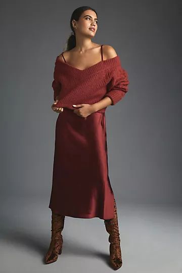 Mare Mare Layered Sweater & Slip Dress | Anthropologie (US)