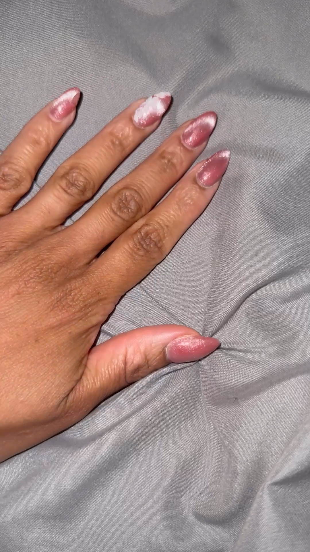 A fresh overlay, topped with my favorite colors, always warms my heart. 🩷 What's your favorite color? #ilovepink #freshnails #selfcareday #pamperyourself

#LTKFindsUnder50 #LTKselfcare #LTKBeauty