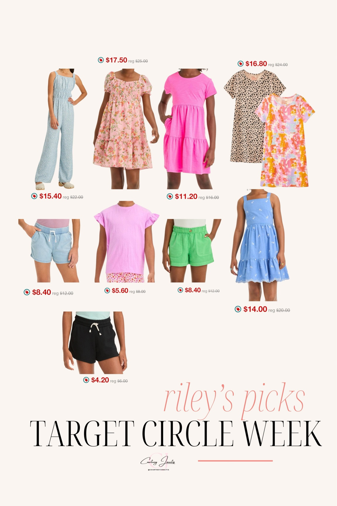 These prices are SO good!! I’ll def be stocking up for summer for Riley! 

#LTKxTarget