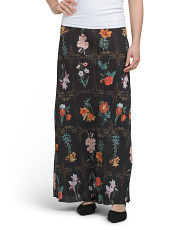 Made In Usa Pull On Maxi Botanical Printed Skirt | Shorts & Skirts | Marshalls | Marshalls