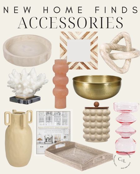 New Amazon home decor finds! These accessories are perfect styling a coffee table or bookcase 👏🏼 

Amazon, Amazon home decor, Amazon must haves, Amazon home, Amazon finds, Amazon accessories, neutral home decor, budget friendly accessories, coffee table books, decorative accessories, vase, frame, chain link, pitcher, decorative bowl, coral, coastal finds, tray, gold bowl, chain link, knot, candle #amazon #amazonhome

#LTKFindsUnder50 #LTKStyleTip #LTKHome