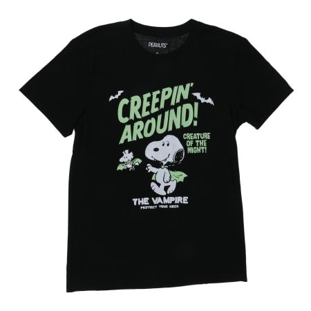 Peanuts® Vampire Snoopy Halloween Graphic Tee | Five Below