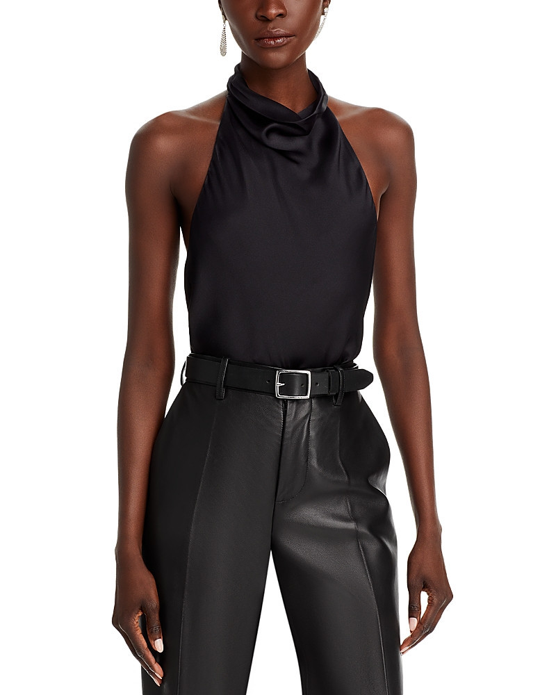 Anine Bing Eliana Silk Halter Top | Bloomingdale's (US)
