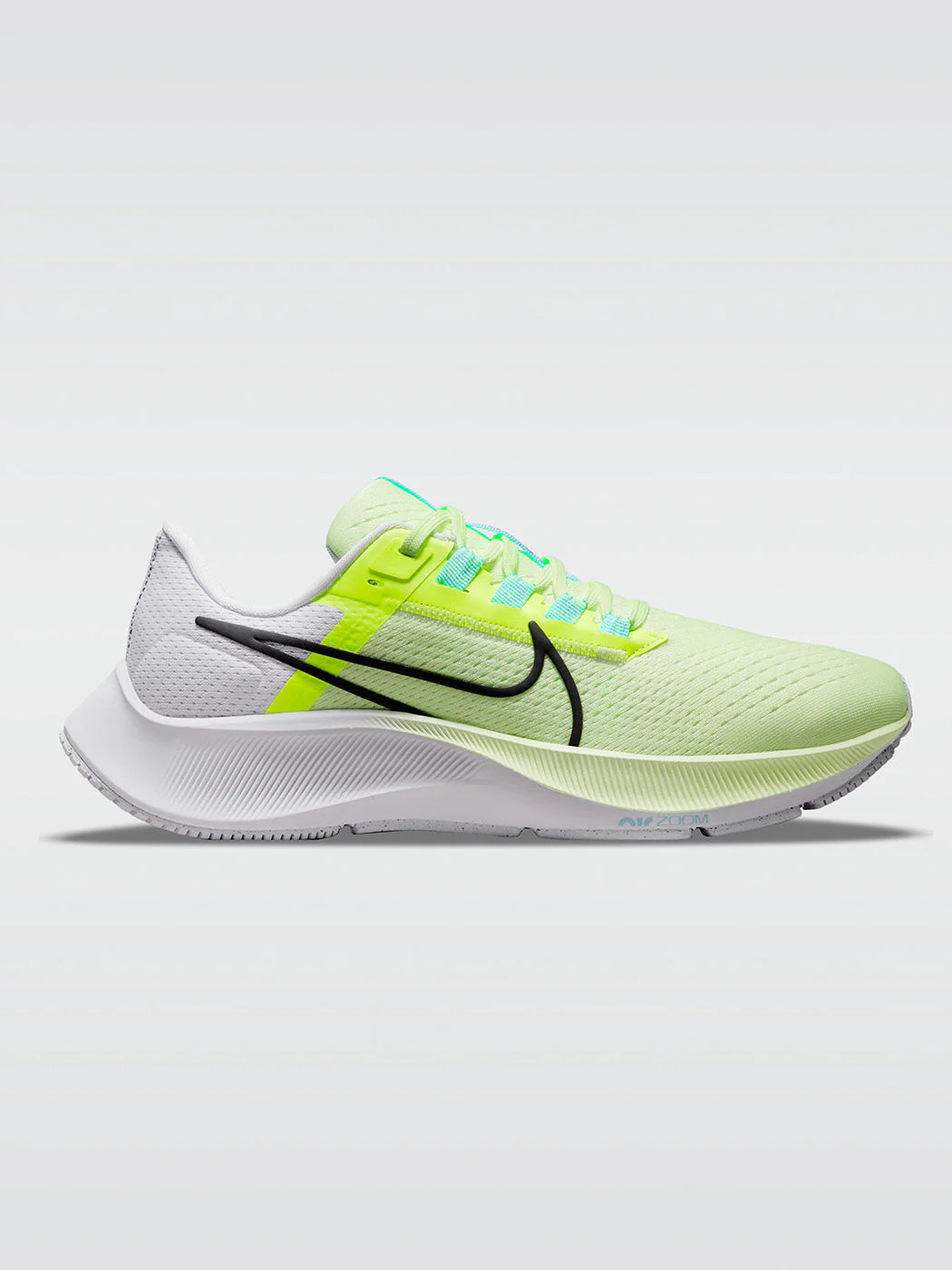 Nike Air Zoom Pegasus 38 - Barely Volt-Black-Volt-Aurora Green | Carbon38