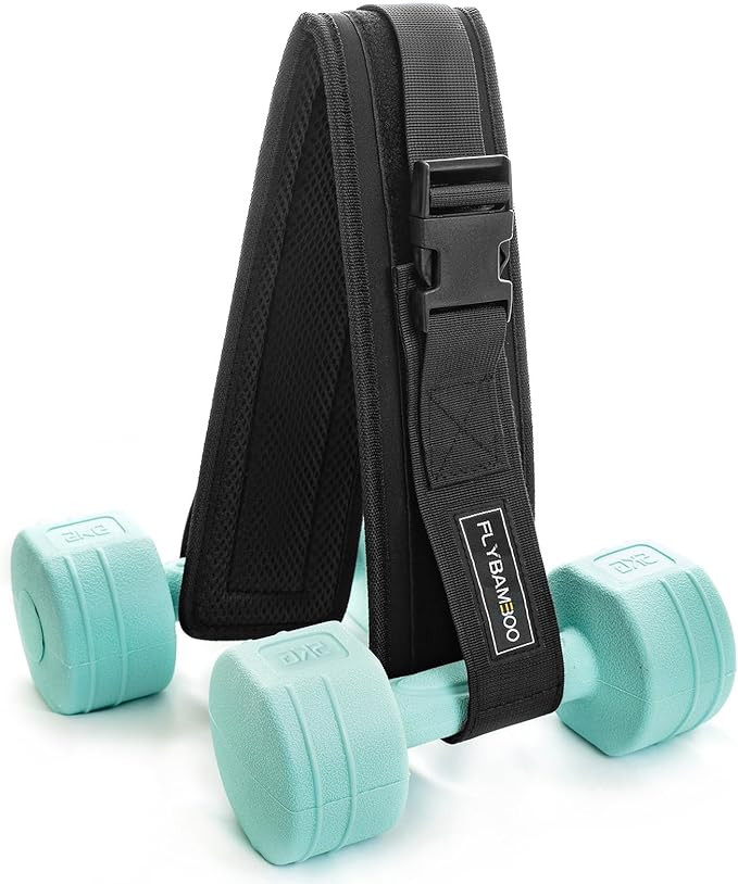 Hip Thrust Belt for Dumbbells,Booty Belt for Hip Thrust Slip-Resistant Padding | Amazon (US)