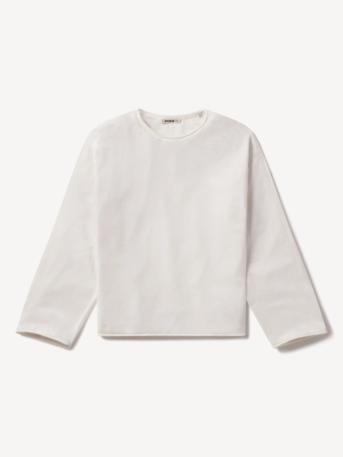 Natural Lighthouse Linen Roll Neck | Buck Mason | Buck Mason