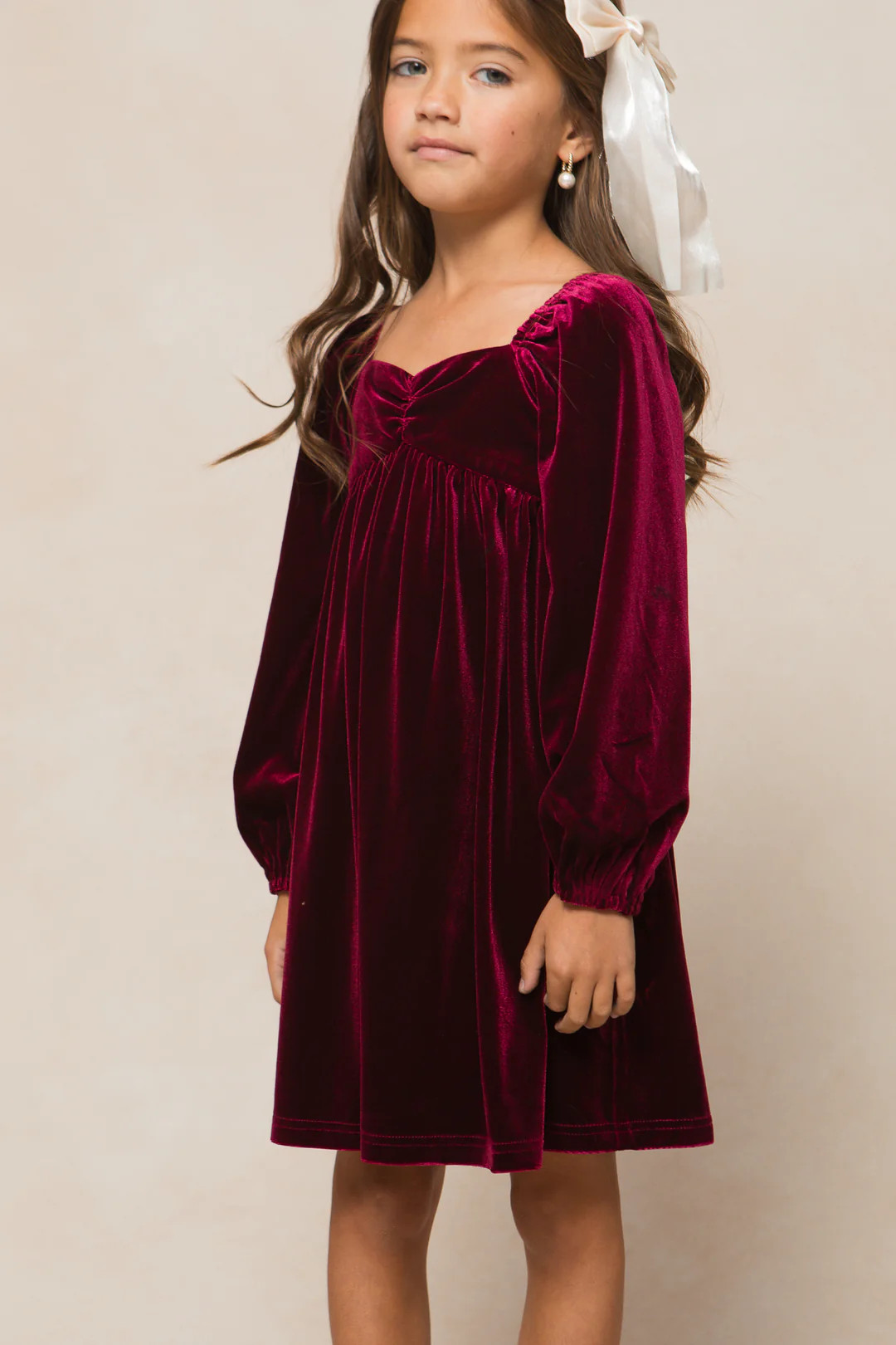 Mini Jewel Dress in Wine | Ivy City Co