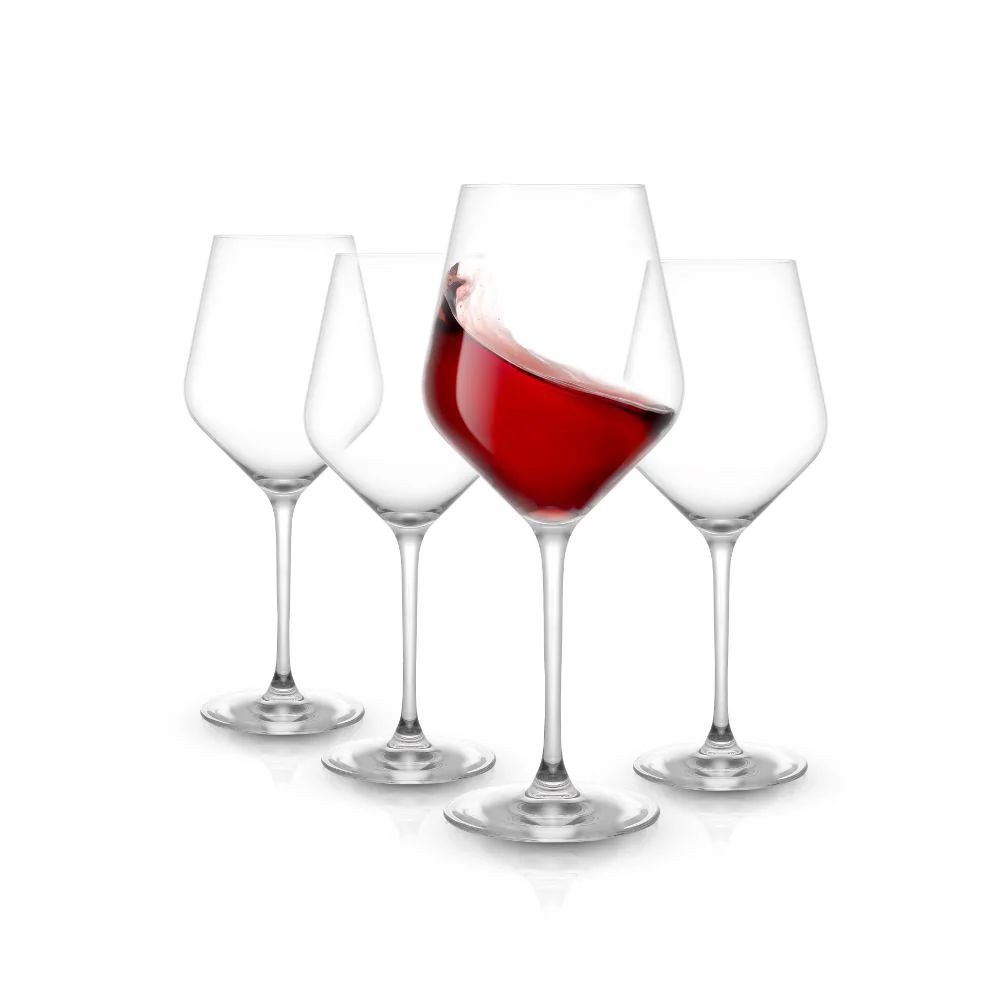 Layla Red Wine Glasses Set of 4 | JoyJolt