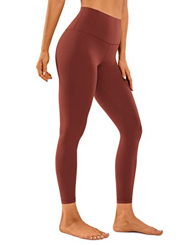 CRZ YOGA High Waisted Buttery Soft Lounge Legging 25 inches Jujube Brown X-Small | Amazon (US)