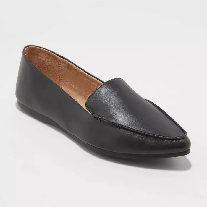Women's Micah Pointy Toe Loafers - A New Day™ | Target