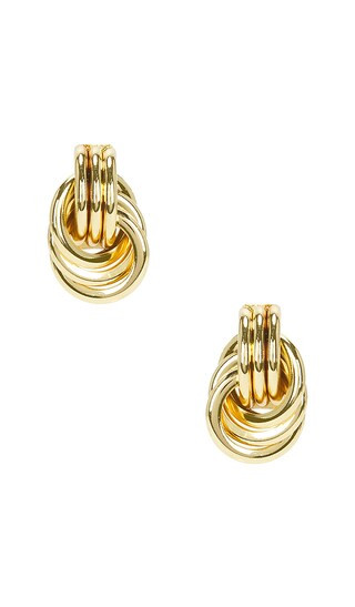 Leia Earrings in Gold | Revolve Clothing (Global)