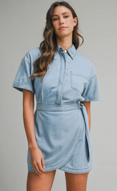 Darling Wrap Skirt Dress | The Collection Texas